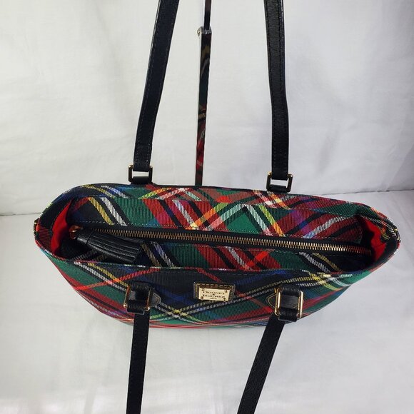 Dooney & Bourke Small Lexington in Plaid - Picture 2 of 10